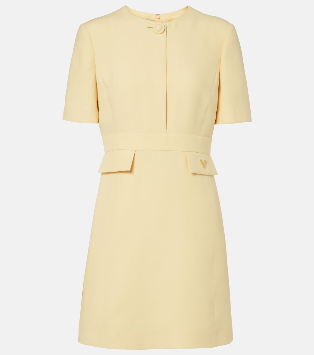 Crepe Couture VGold minidress | Valentino