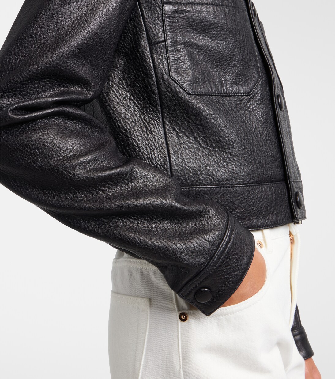 The Small leather jacket | Frame