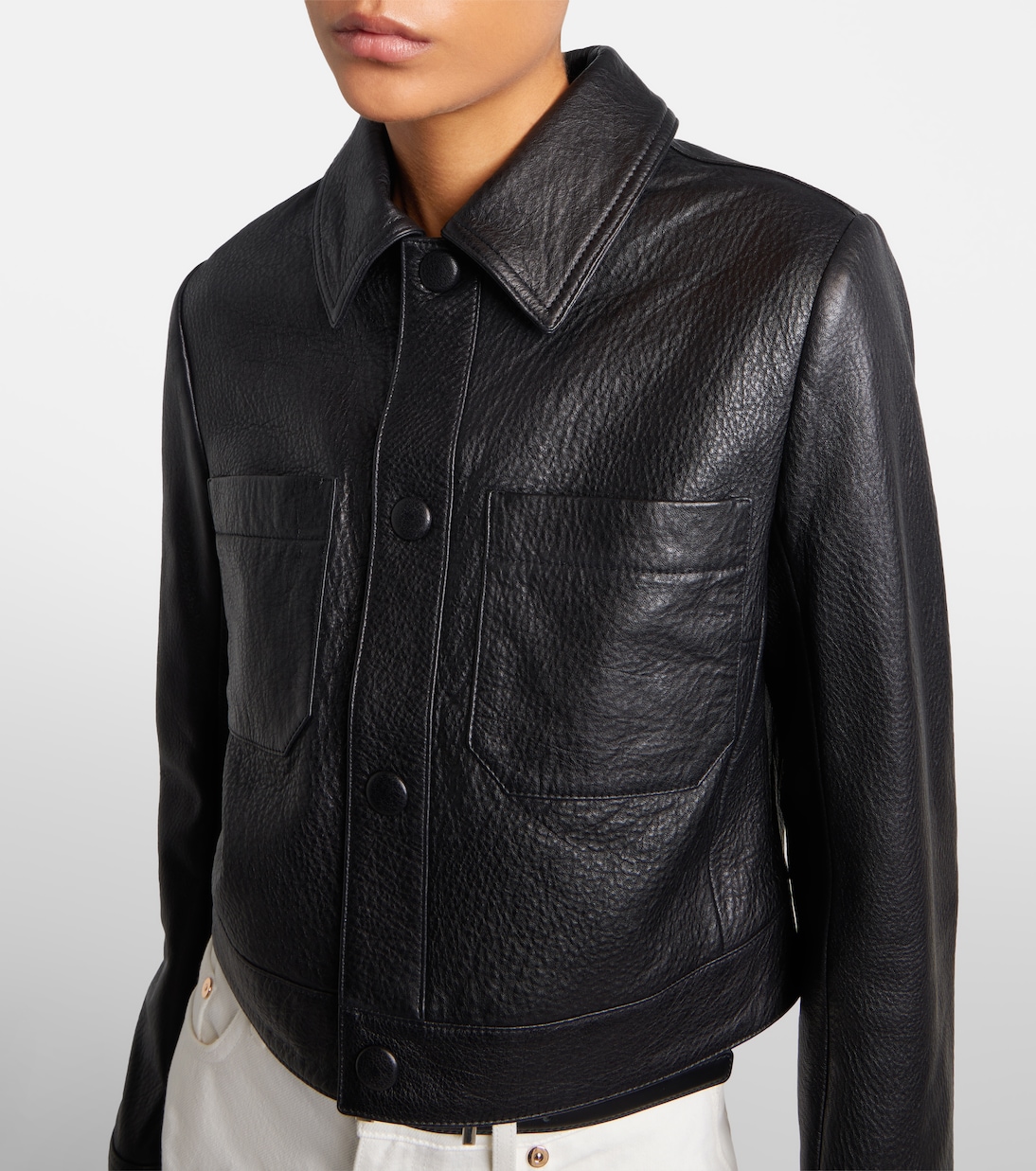 The Small leather jacket | Frame