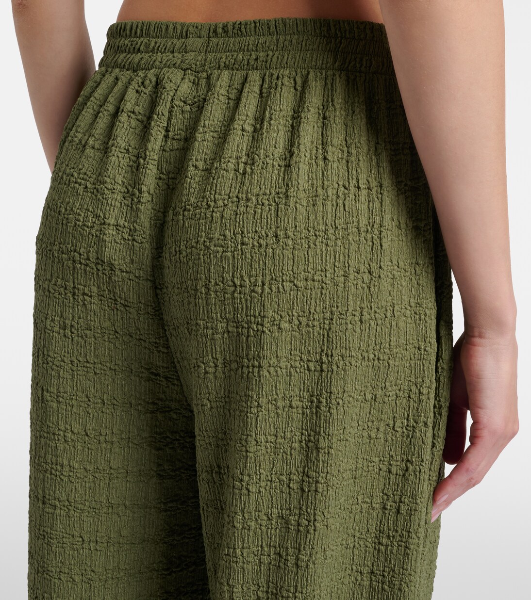 Amaya sheer wide-leg pants | Jade Swim