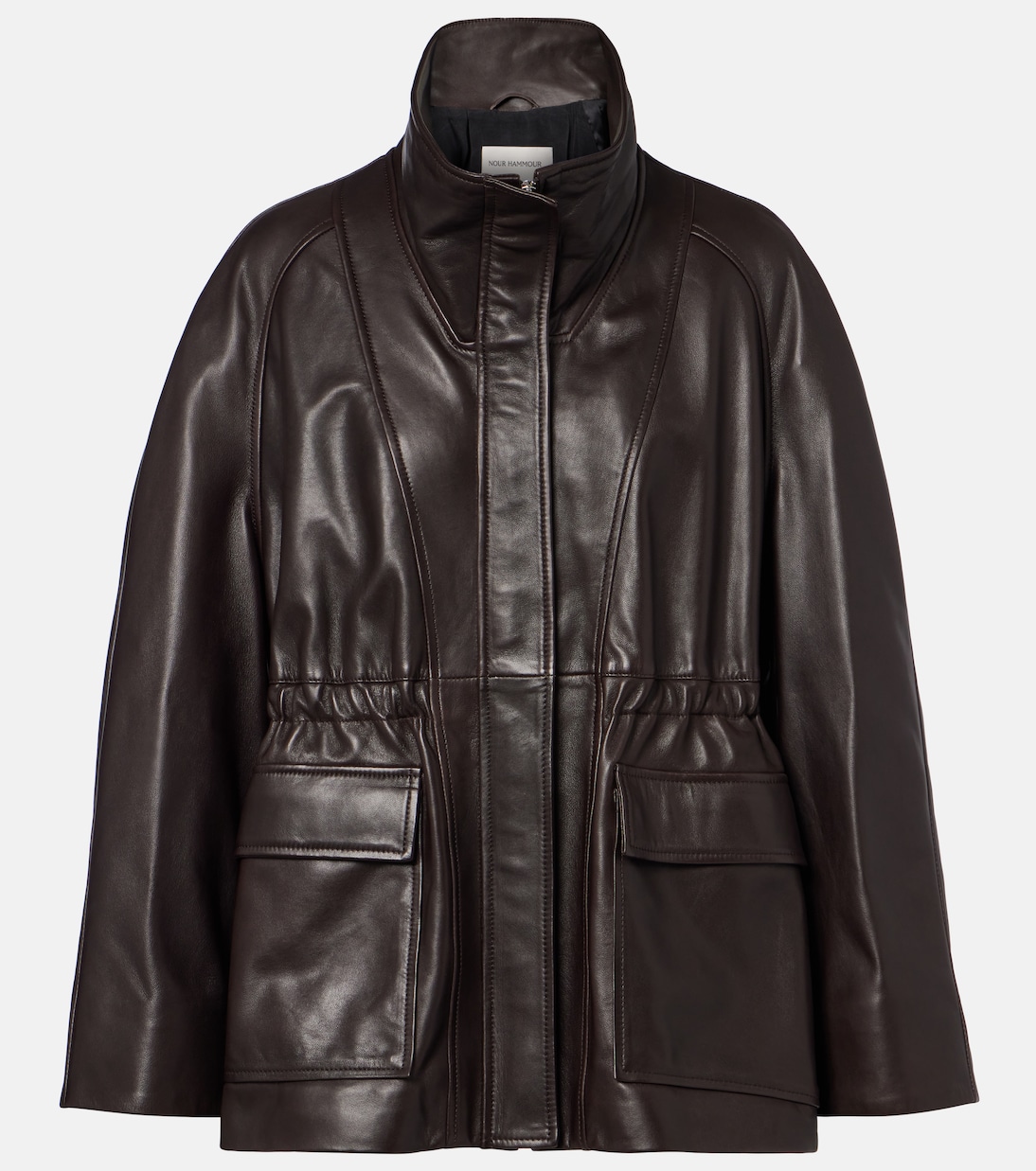 Lederjacke Quai | Nour Hammour