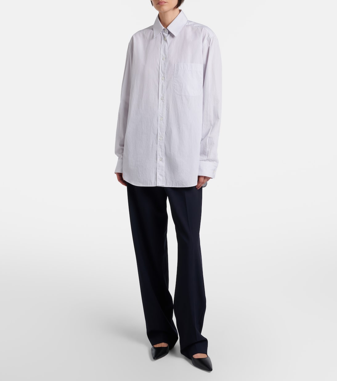 Chemise Gavina en coton à rayures | The Row