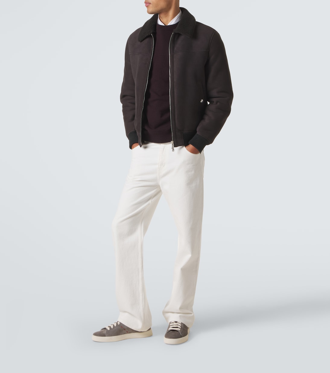 Suede sneakers | Kiton