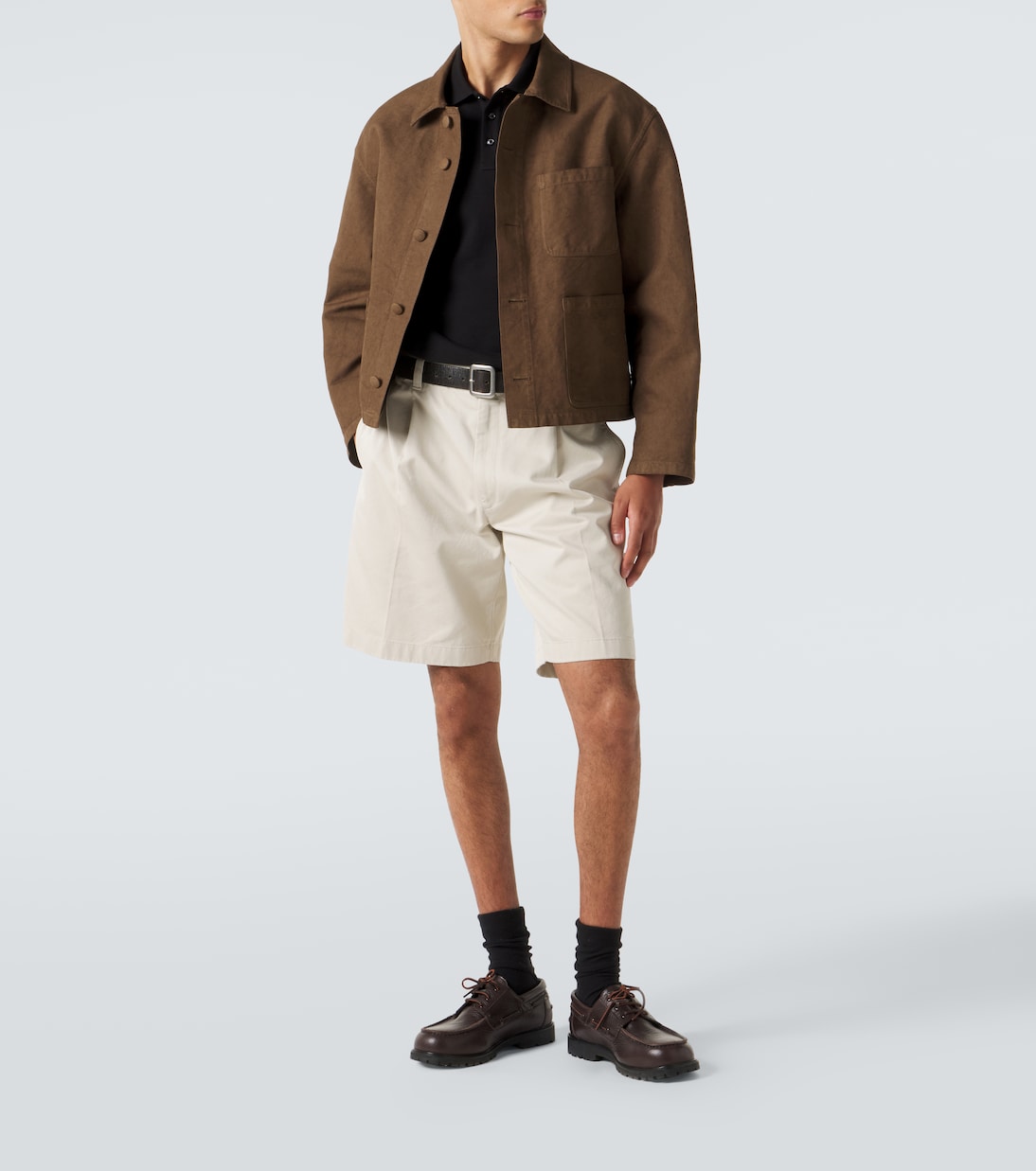Logo cotton piqué polo shirt | Moncler