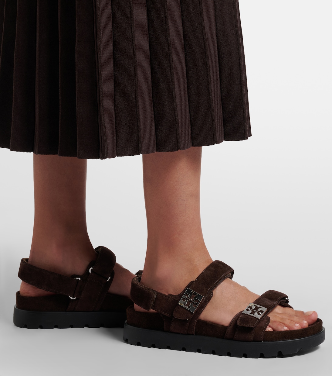 Mellow suede sandals | Tory Burch