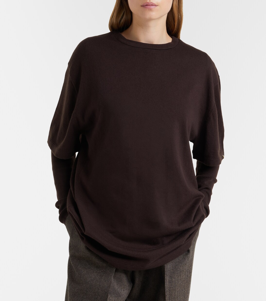 N°269 Rik cotton and cashmere T-shirt | Extreme Cashmere