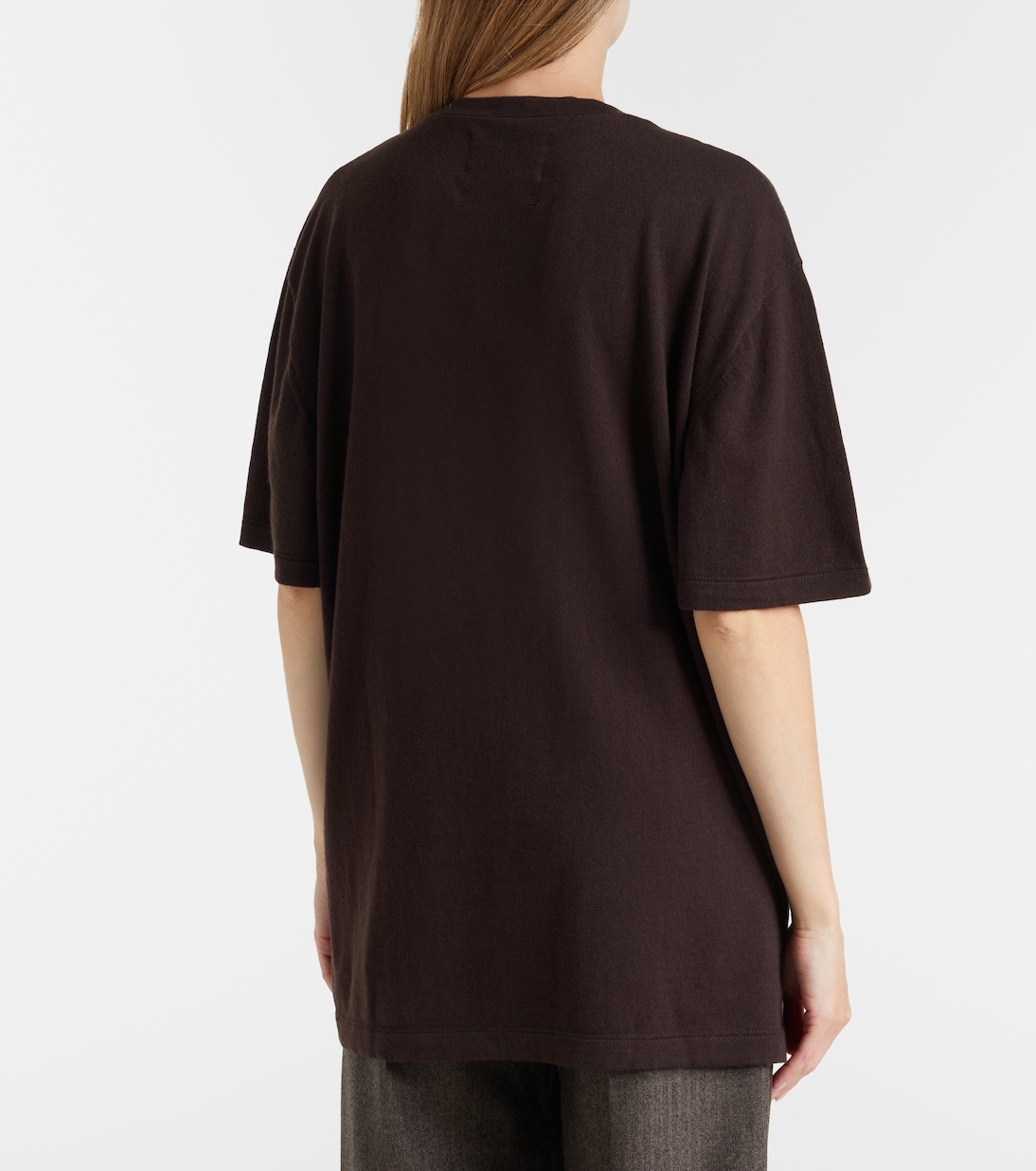 N°269 Rik cotton and cashmere T-shirt | Extreme Cashmere