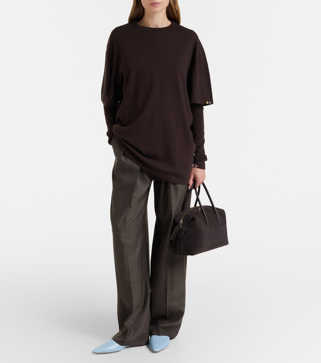 N°269 Rik cotton and cashmere T-shirt | Extreme Cashmere