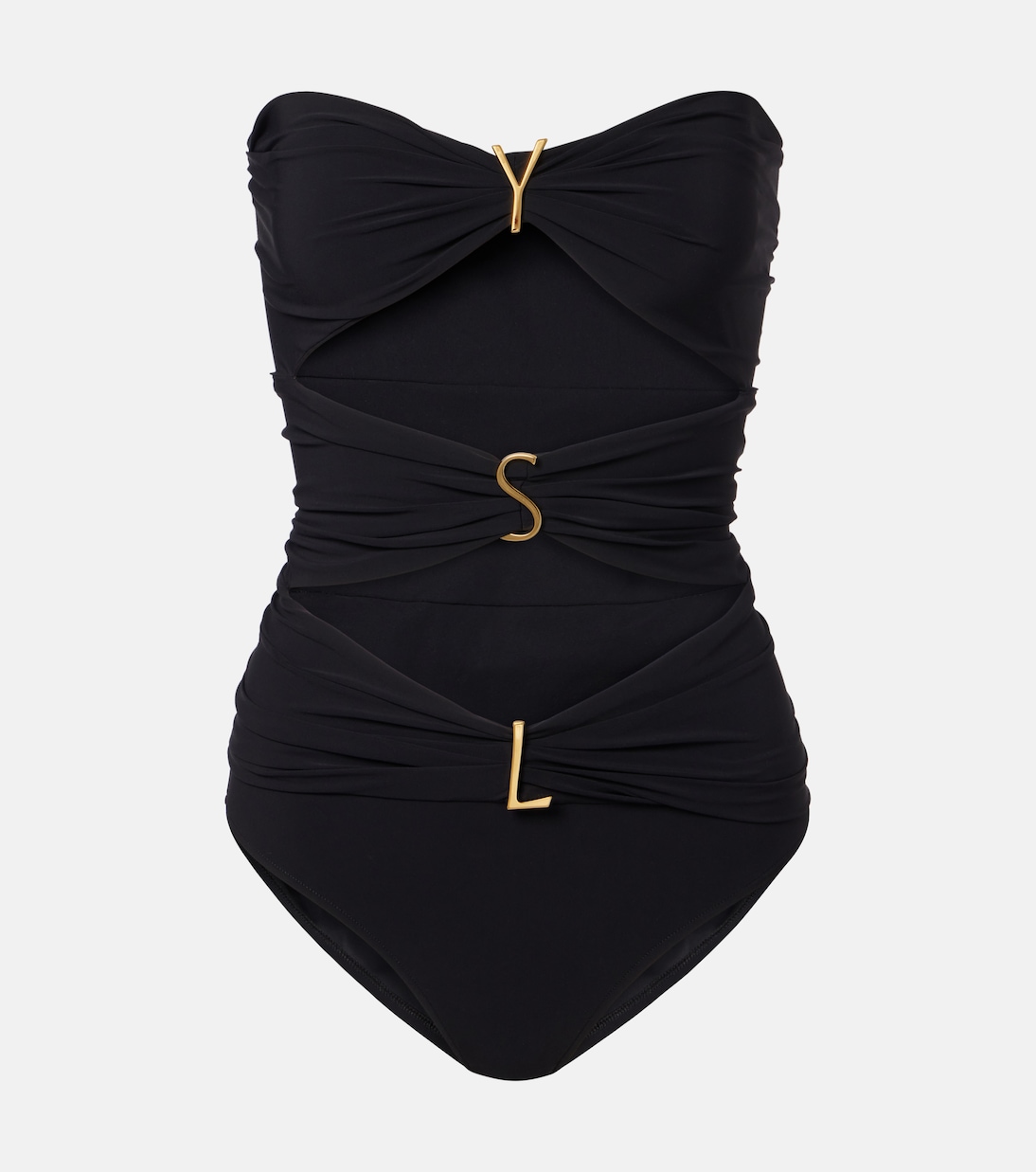 Cutout embellished swimsuit | Saint Laurent