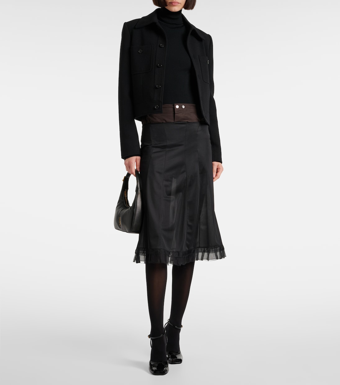 Wool turtleneck sweater | Wolford