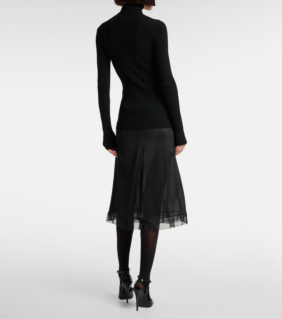 Wool turtleneck sweater | Wolford