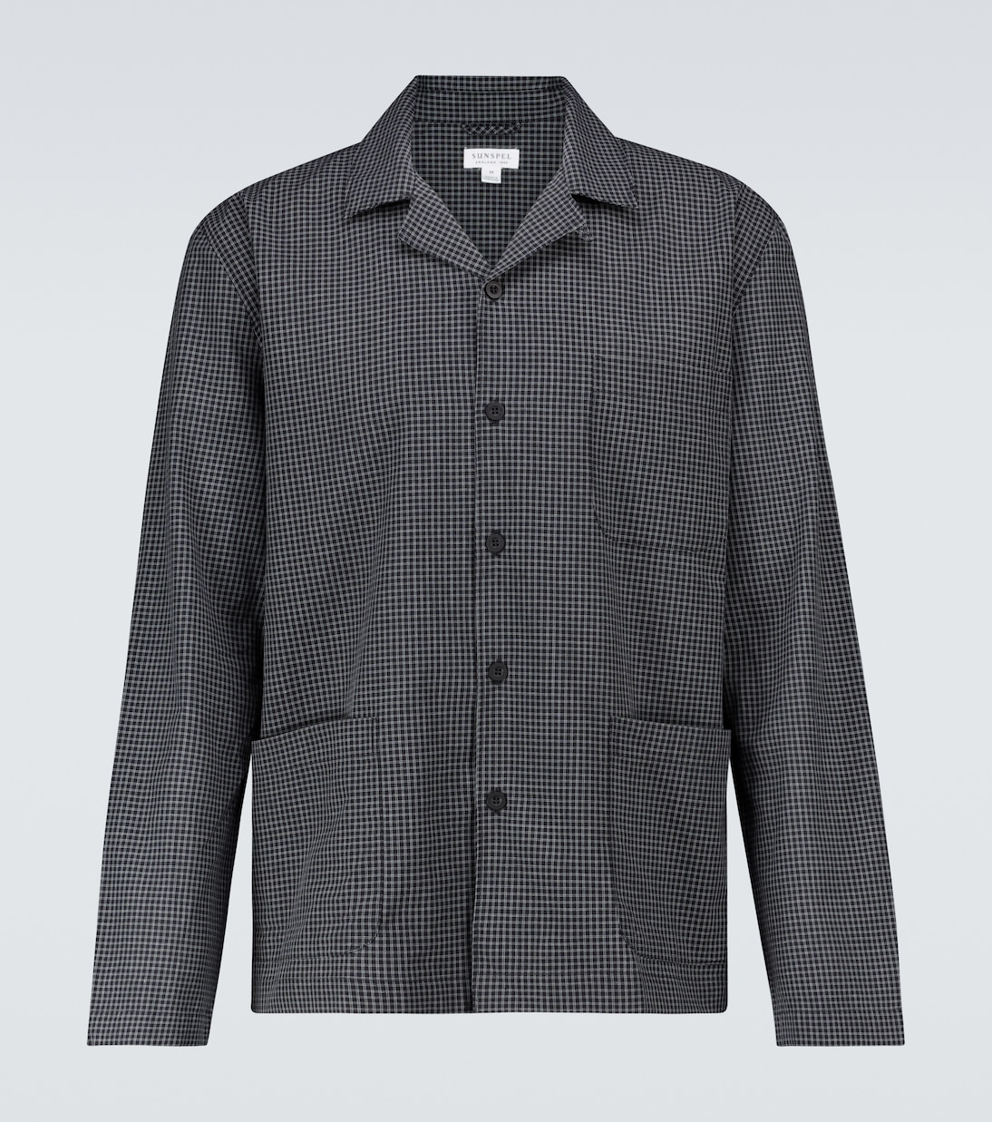 Camisa de pijama de algodón | Sunspel