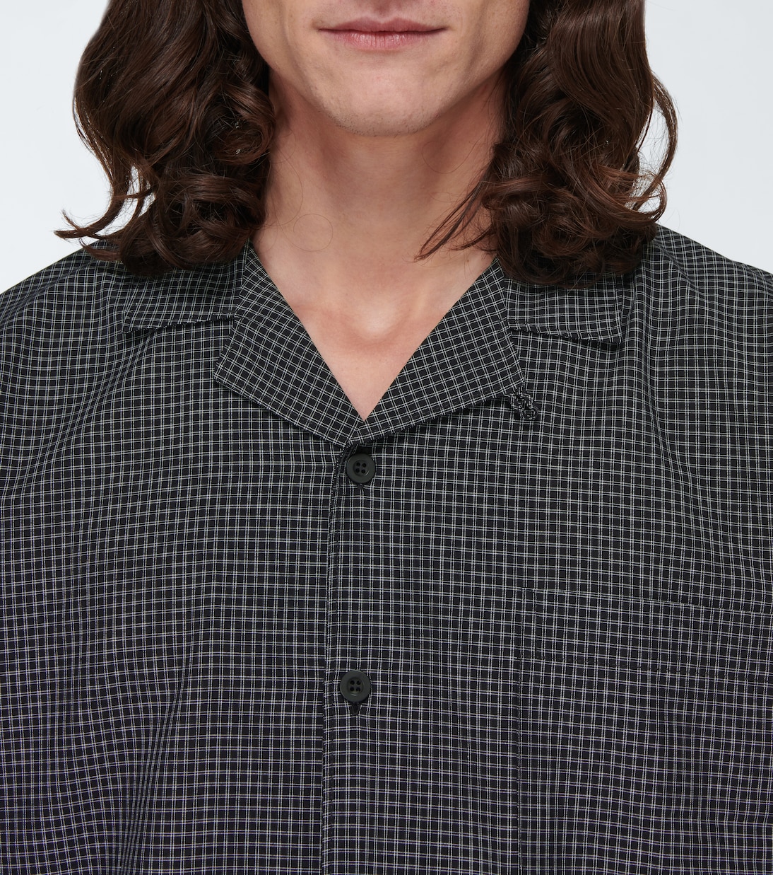 Camisa de pijama de algodón | Sunspel