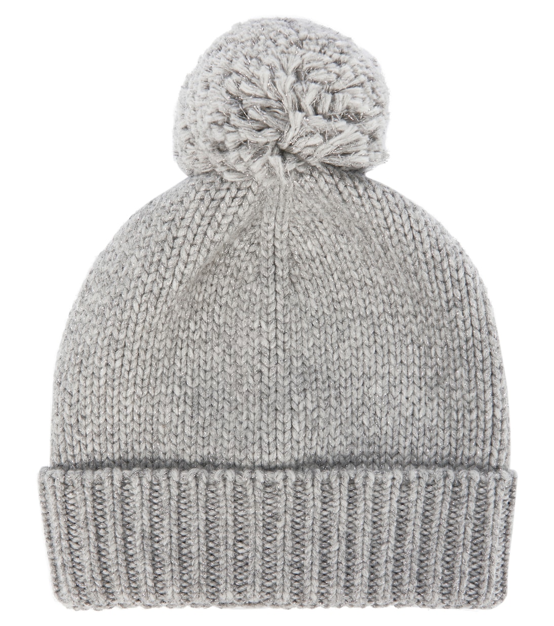 Wool-blend pom-pom beanie | Il Gufo
