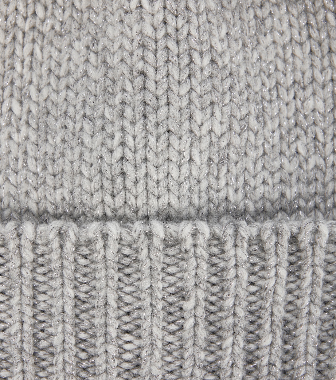 Wool-blend pom-pom beanie | Il Gufo