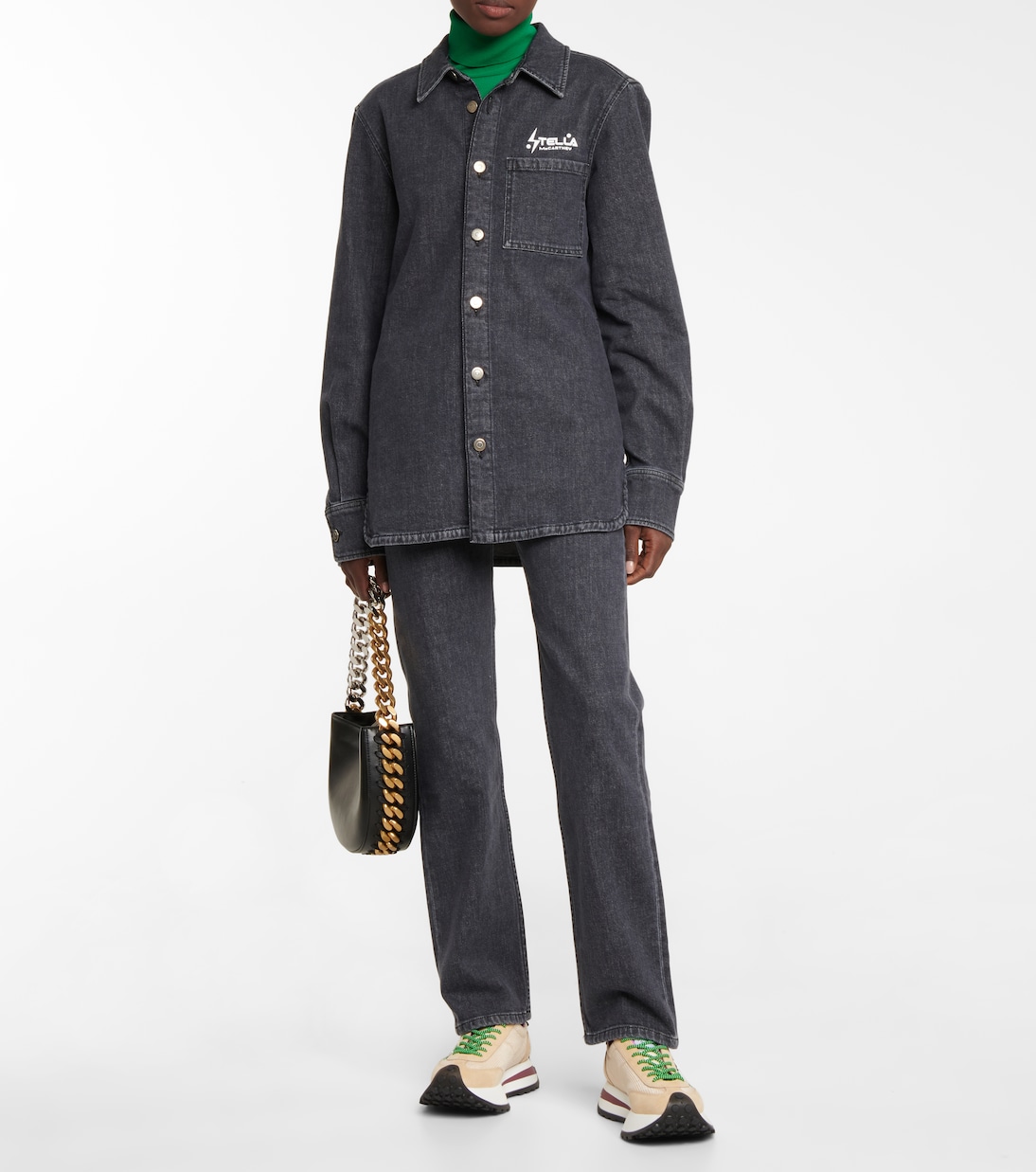 Bedrucktes Jeanshemd | Stella McCartney