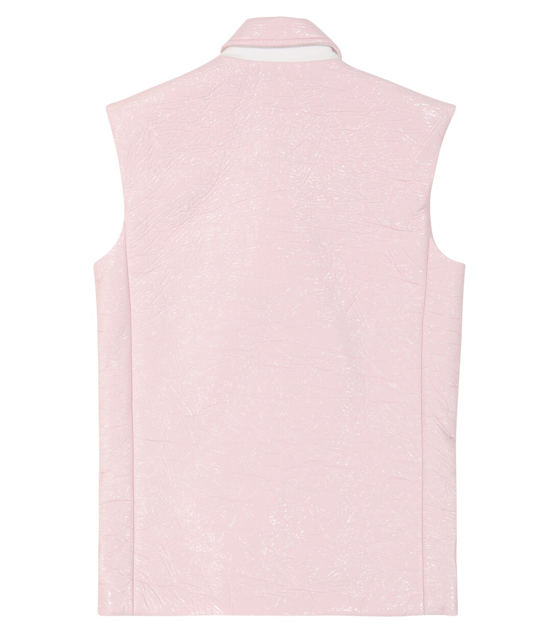 Coated cotton-blend vest | Balmain Kids
