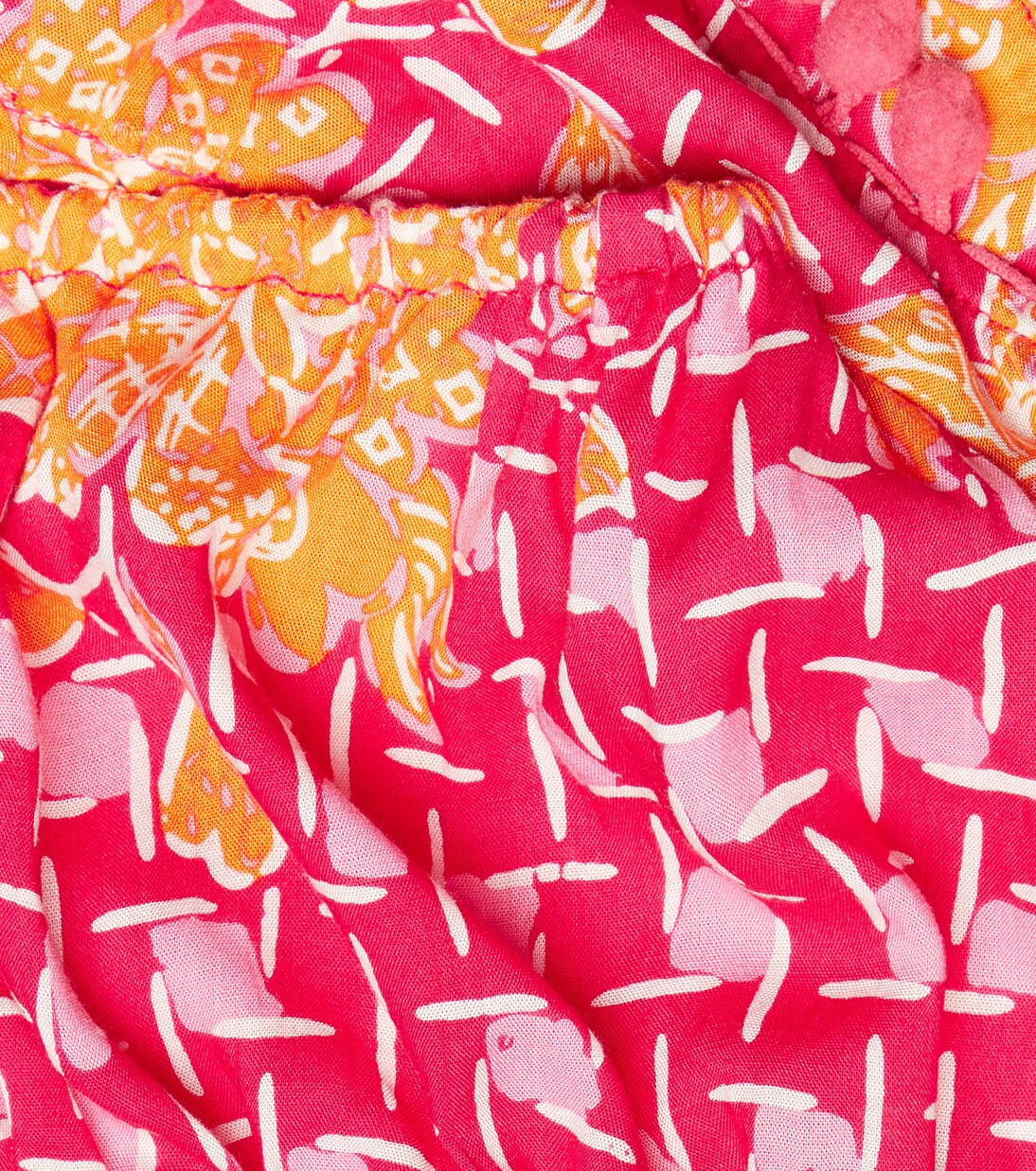 Kaia floral crop top | Poupette St Barth Kids