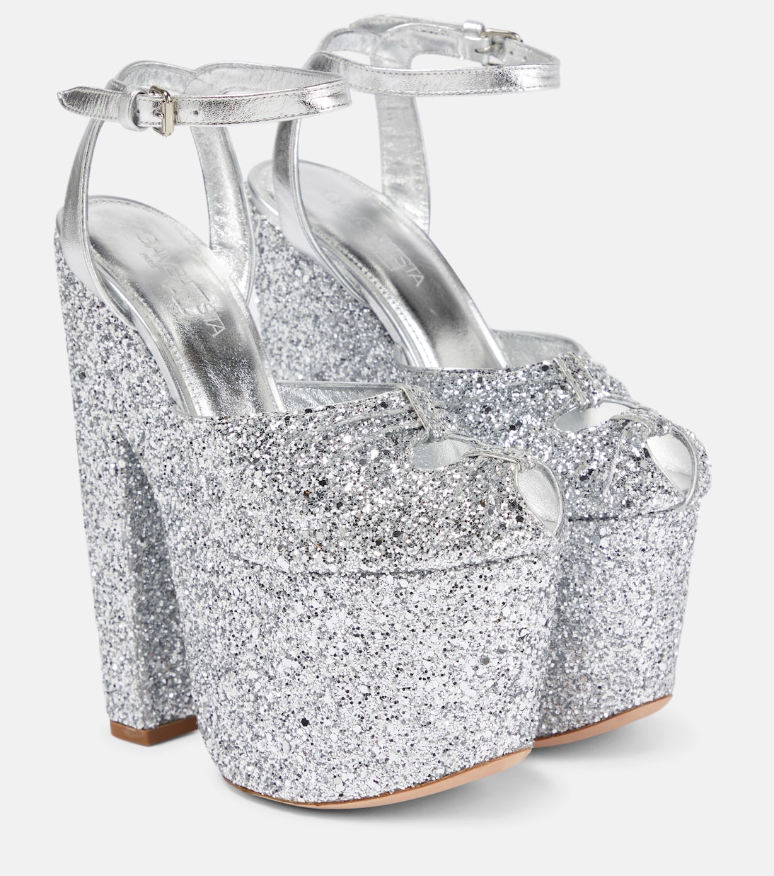 Glitter platform sandals | Giambattista Valli