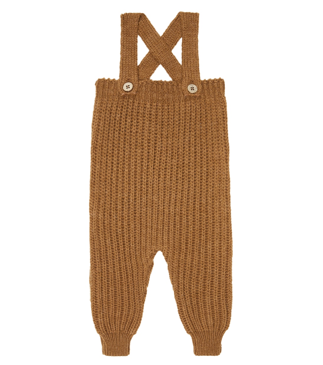 Baby Fede ribbed-knit overalls | 1 + in the Family