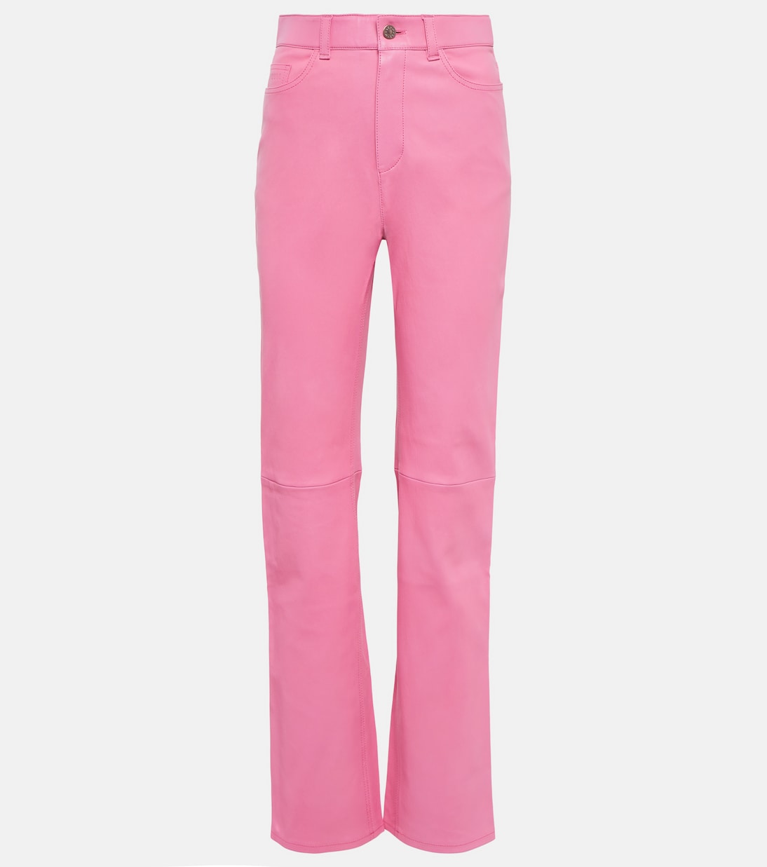 High-Rise-Hose Terry aus Leder | Stouls