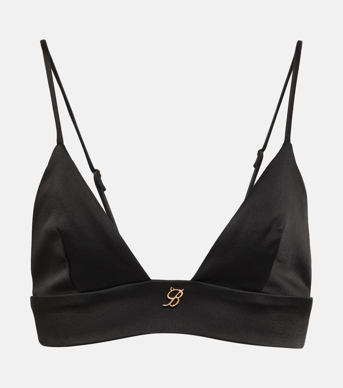 Bralette aus Satin | Blumarine
