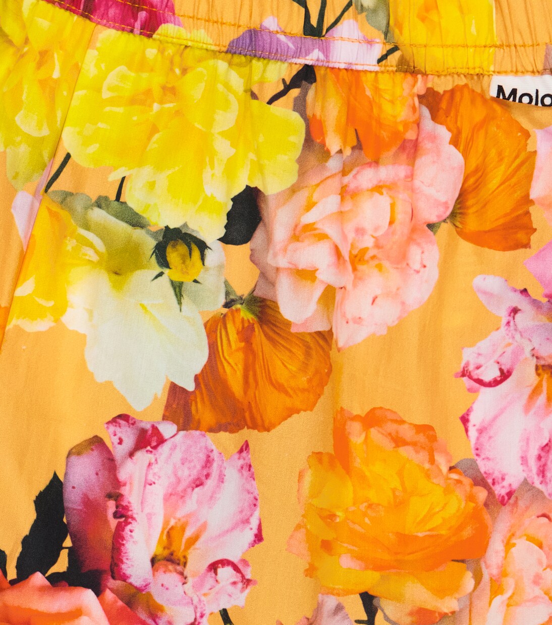 Air floral cotton shorts | Molo