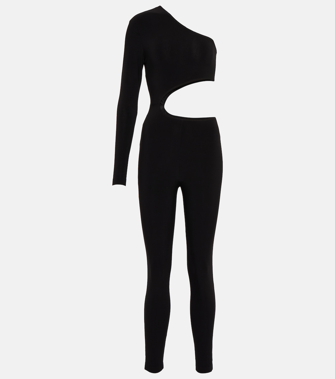 Shane asymmetric catsuit | Norma Kamali