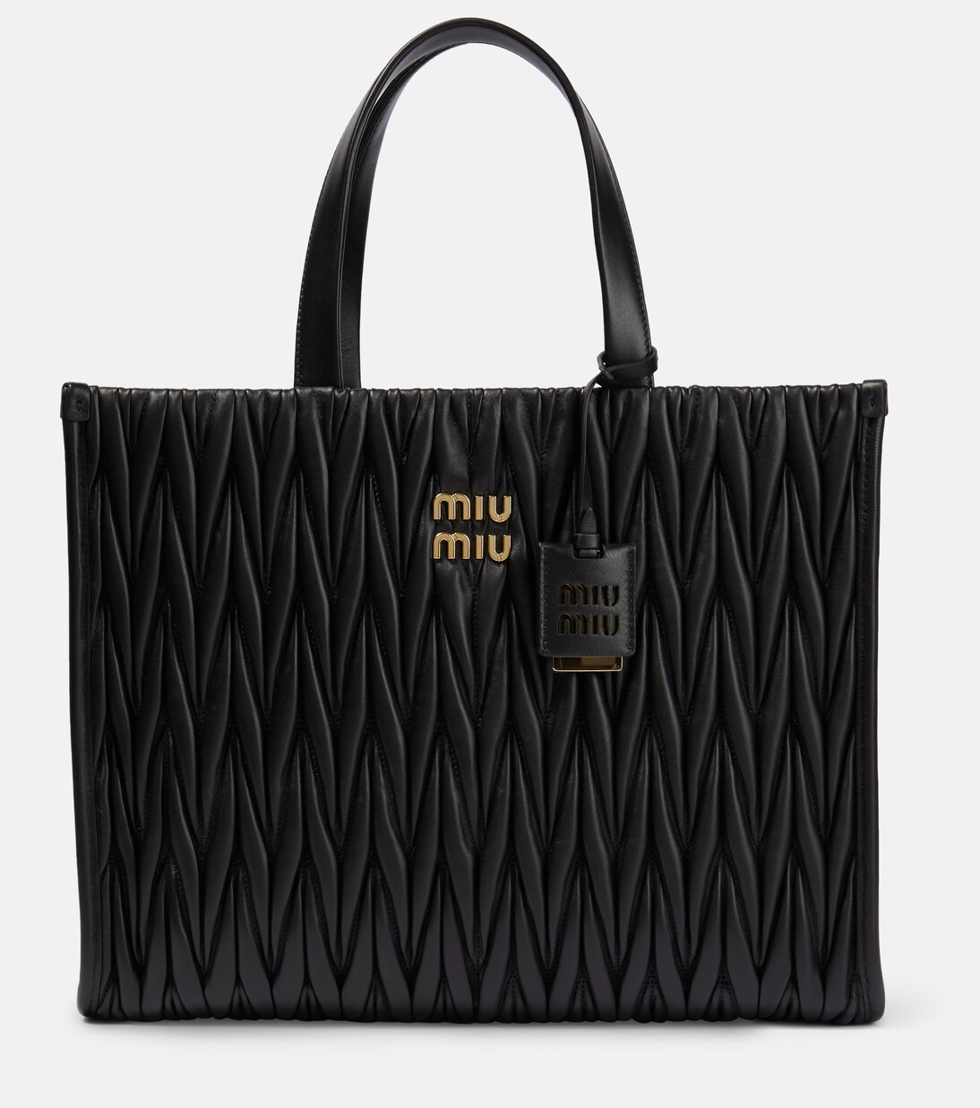 Tote Bag aus Matelassé-Leder | Miu Miu