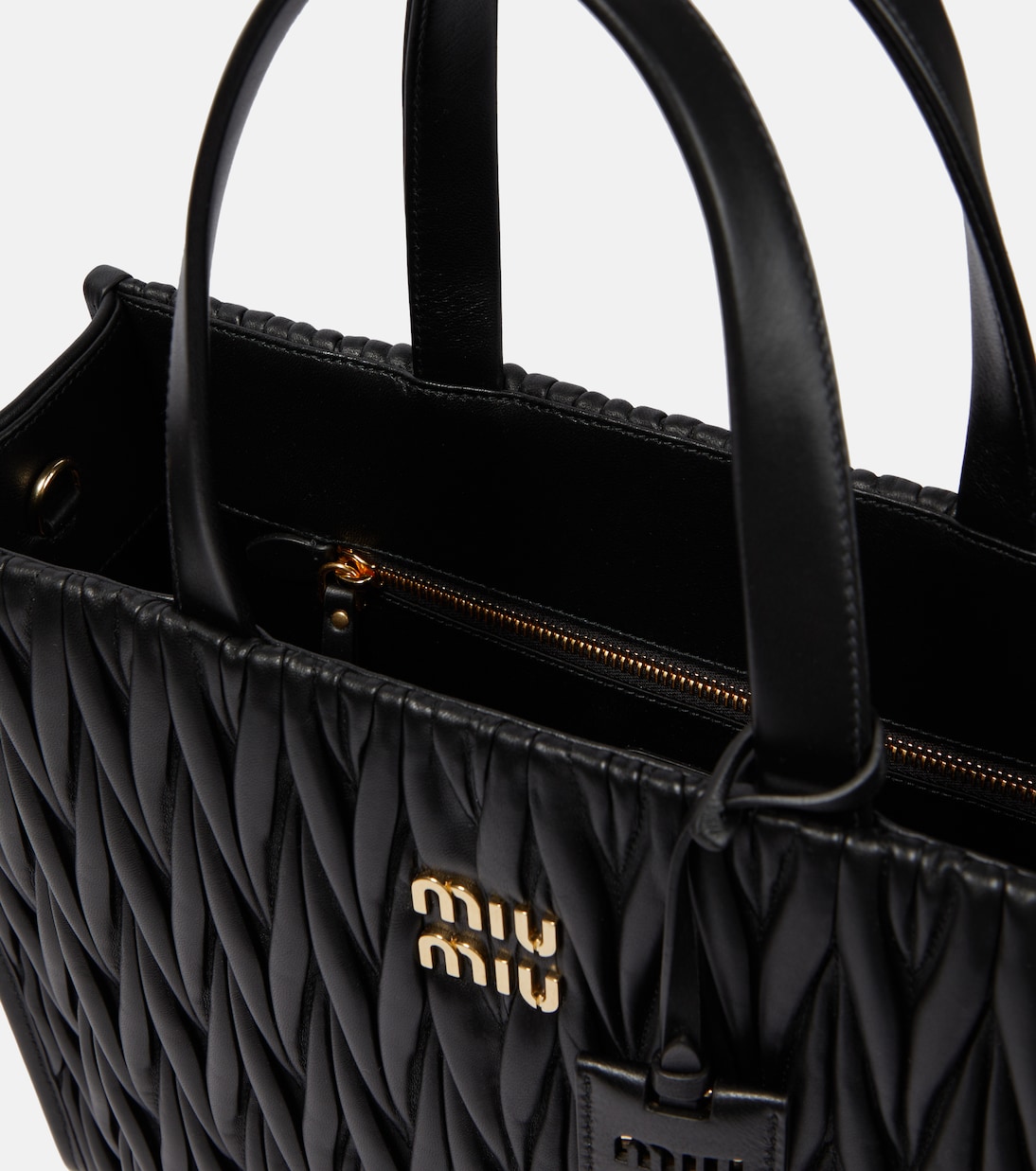 Tote Bag aus Matelassé-Leder | Miu Miu