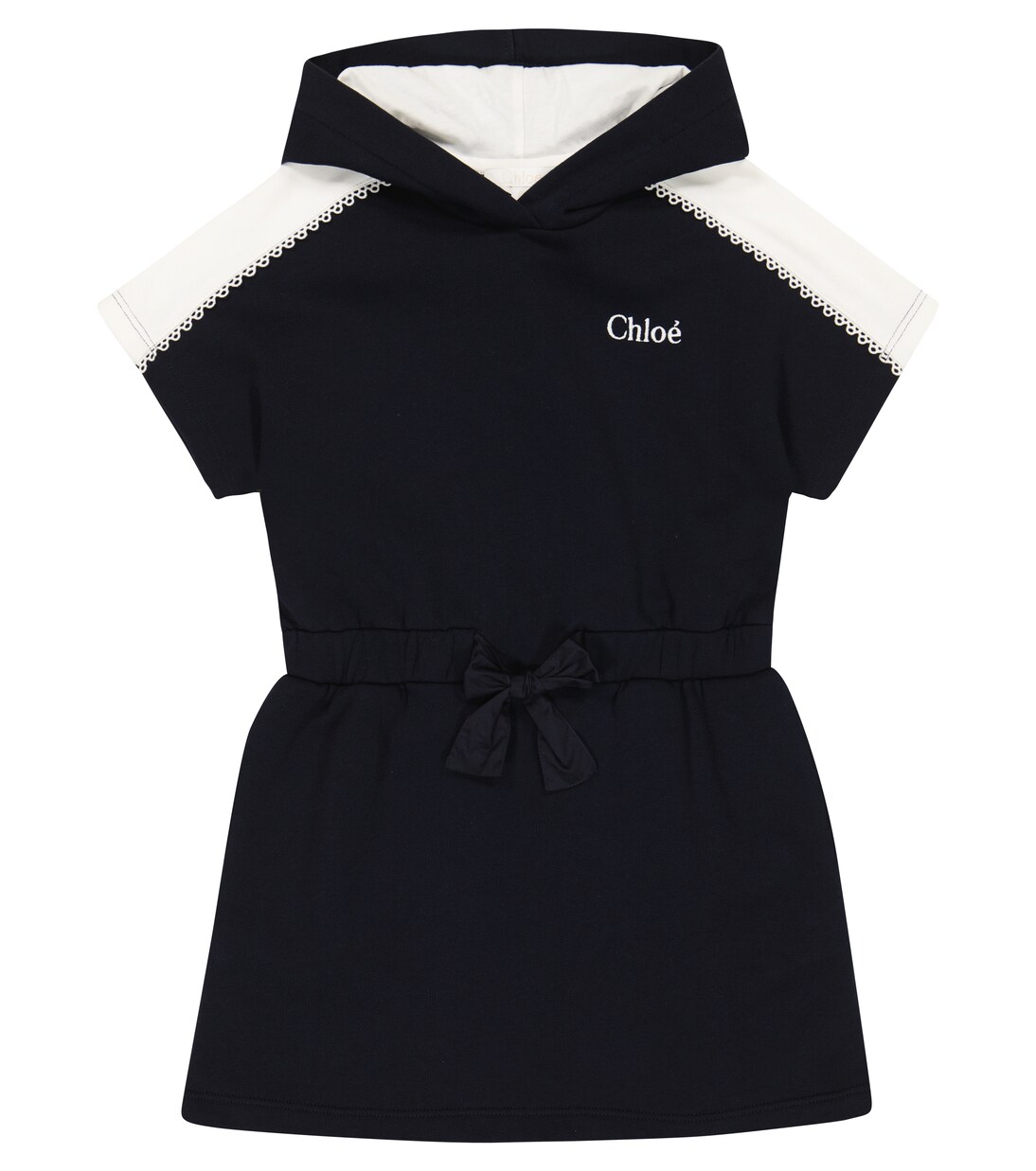 Cotton jersey sweater dress | Chloé Kids