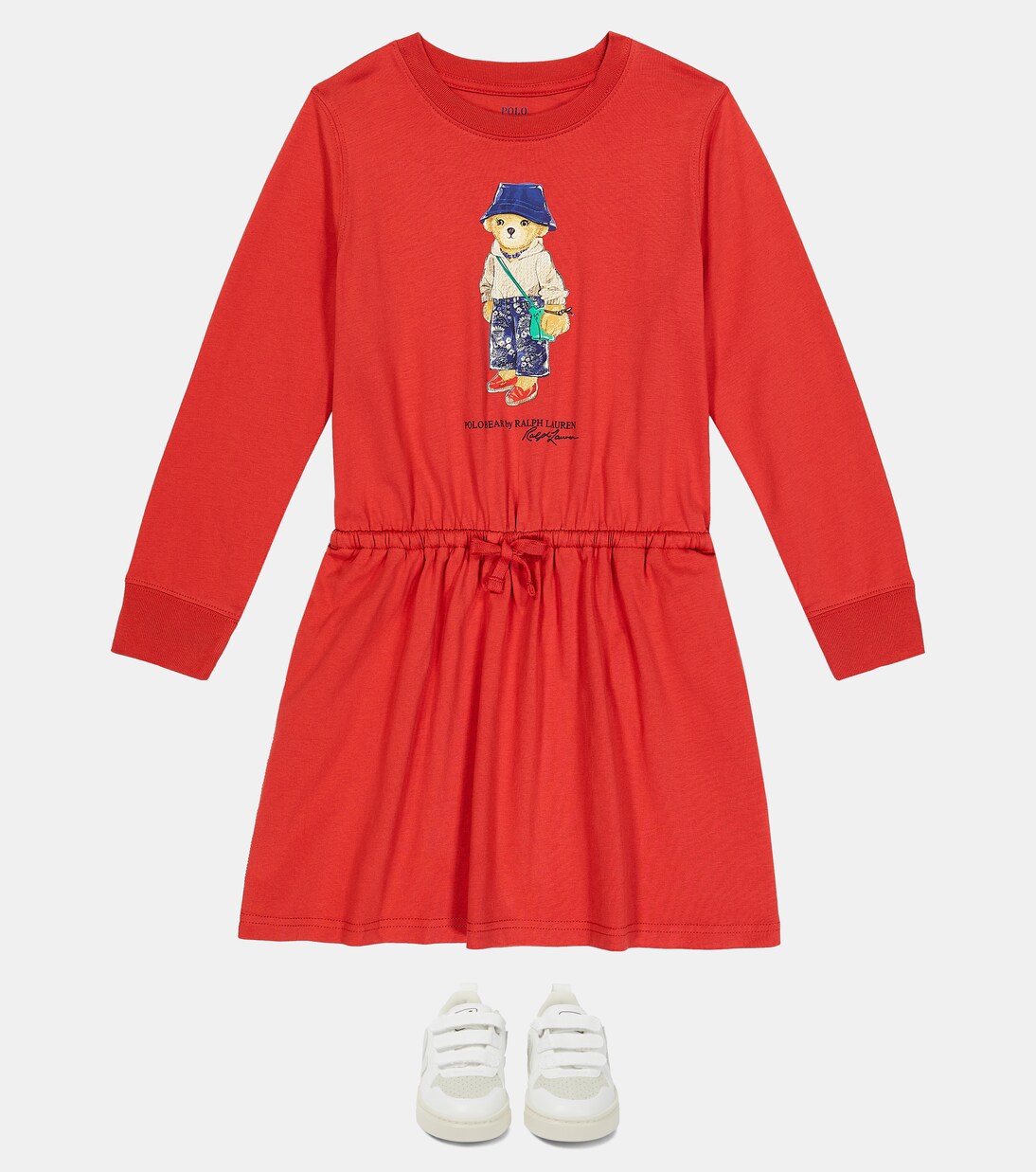 Polo Bear cotton jersey dress | Polo Ralph Lauren Kids