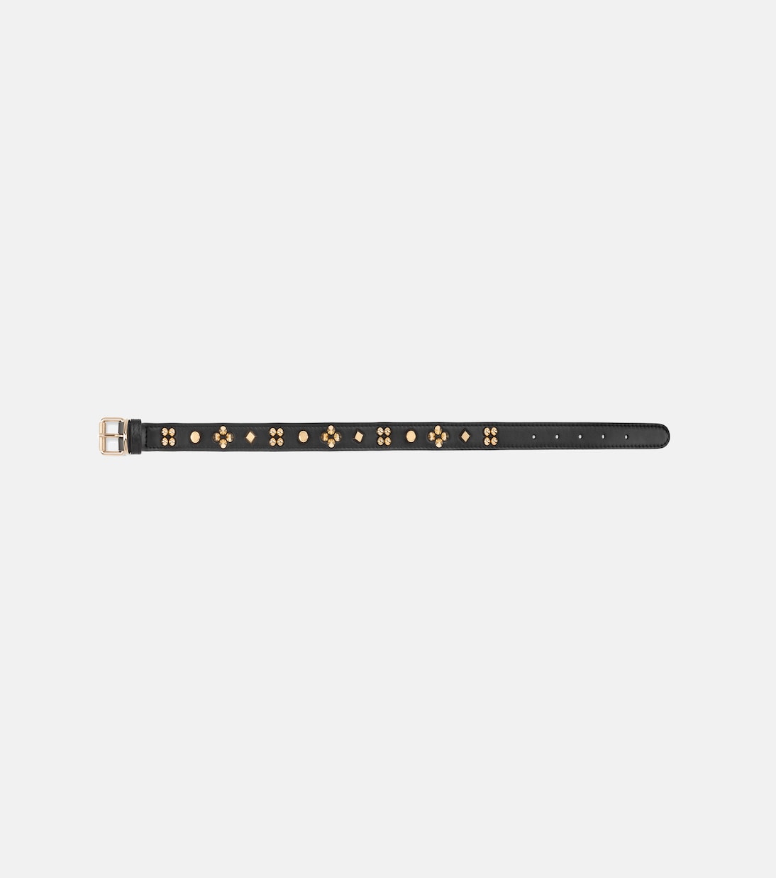 Loubicollar embellished leather dog collar | Christian Louboutin