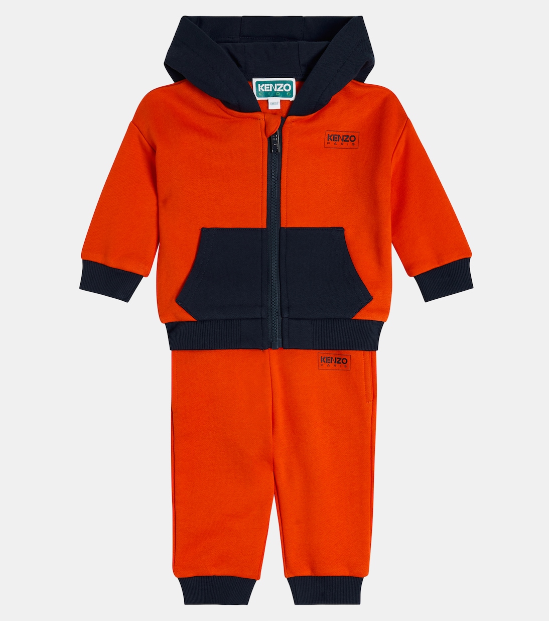 Baby cotton-blend tracksuit | Kenzo Kids