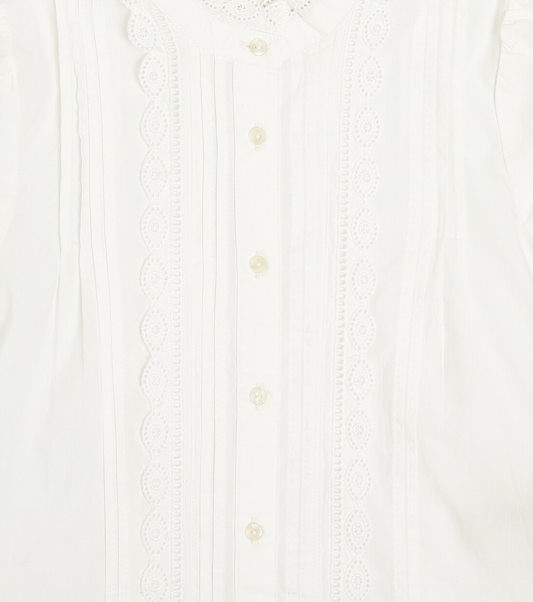 Embroidered cotton blouse | Scotch & Soda Kids