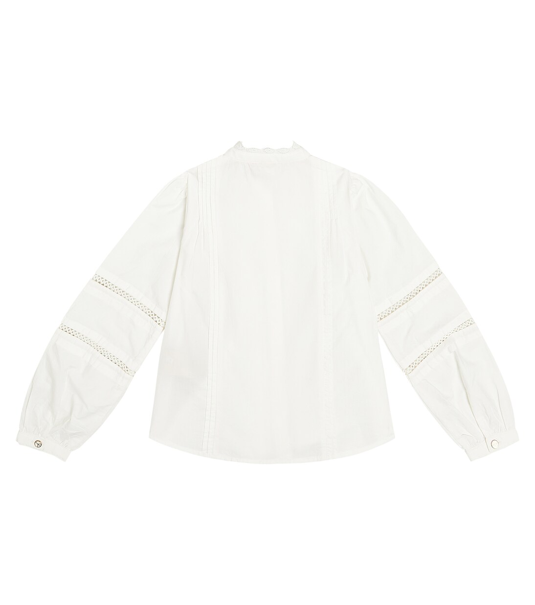Embroidered cotton blouse | Scotch & Soda Kids