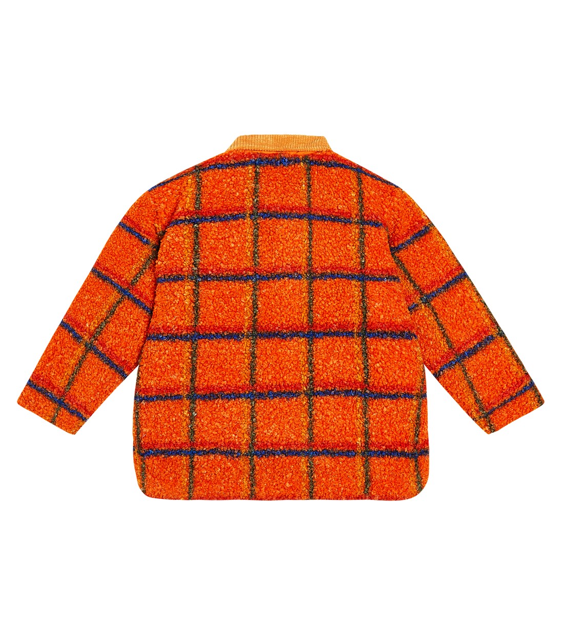 Chaqueta de forro polar a cuadros | Tinycottons