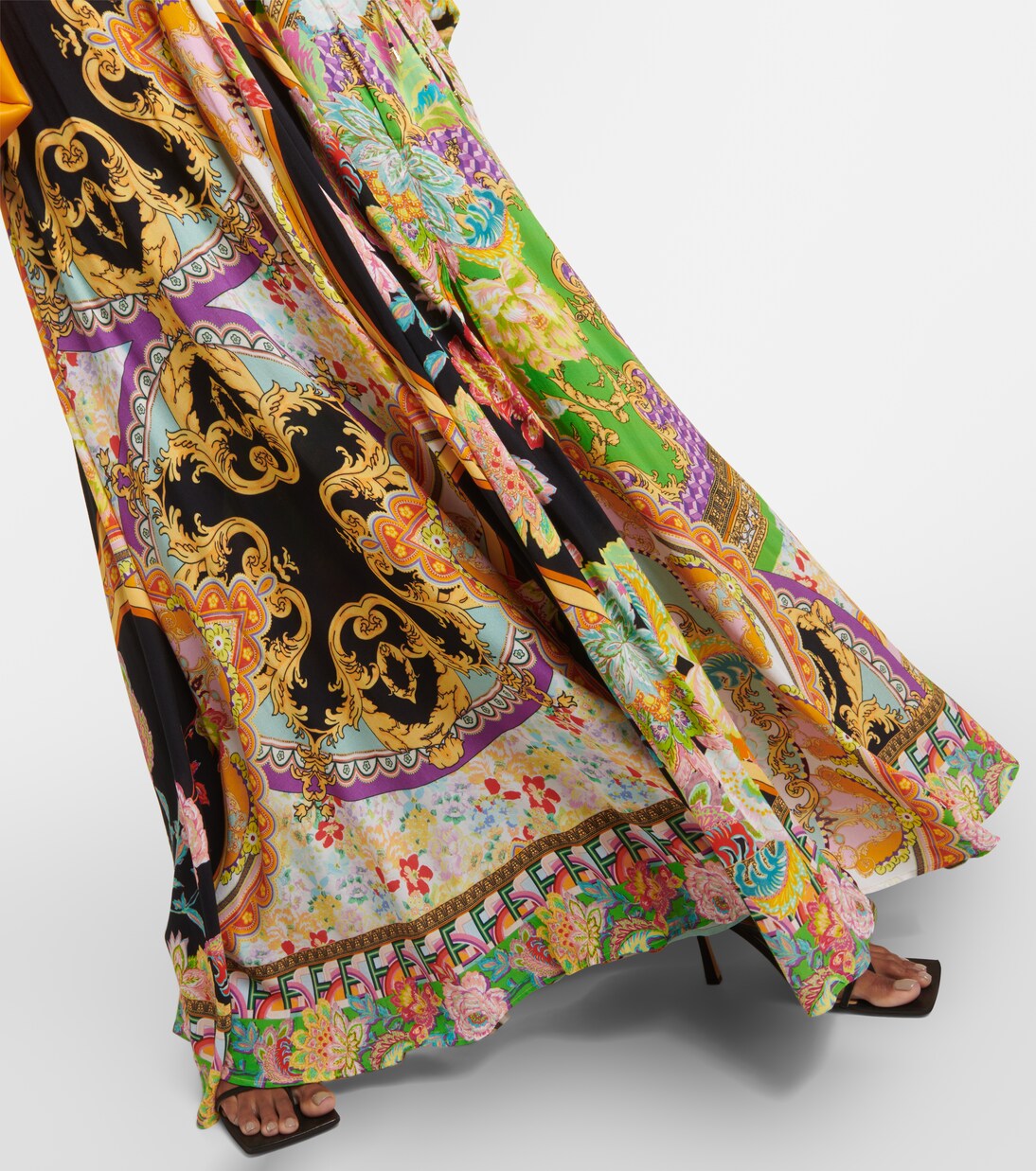 Bedrucktes Maxikleid | Camilla