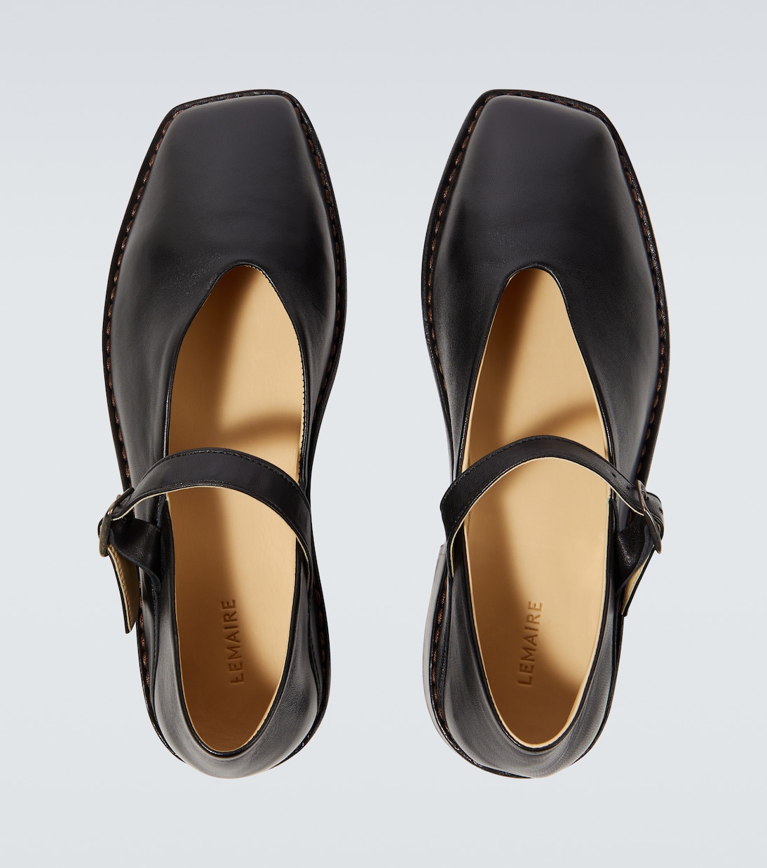Slip-Ons aus Leder | Lemaire