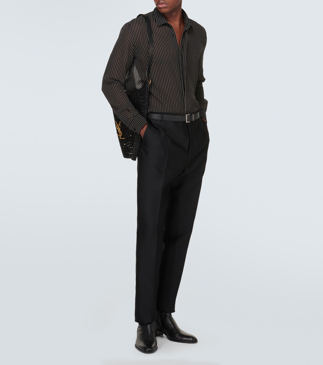  Oxalis mesh shoulder bag | Saint Laurent