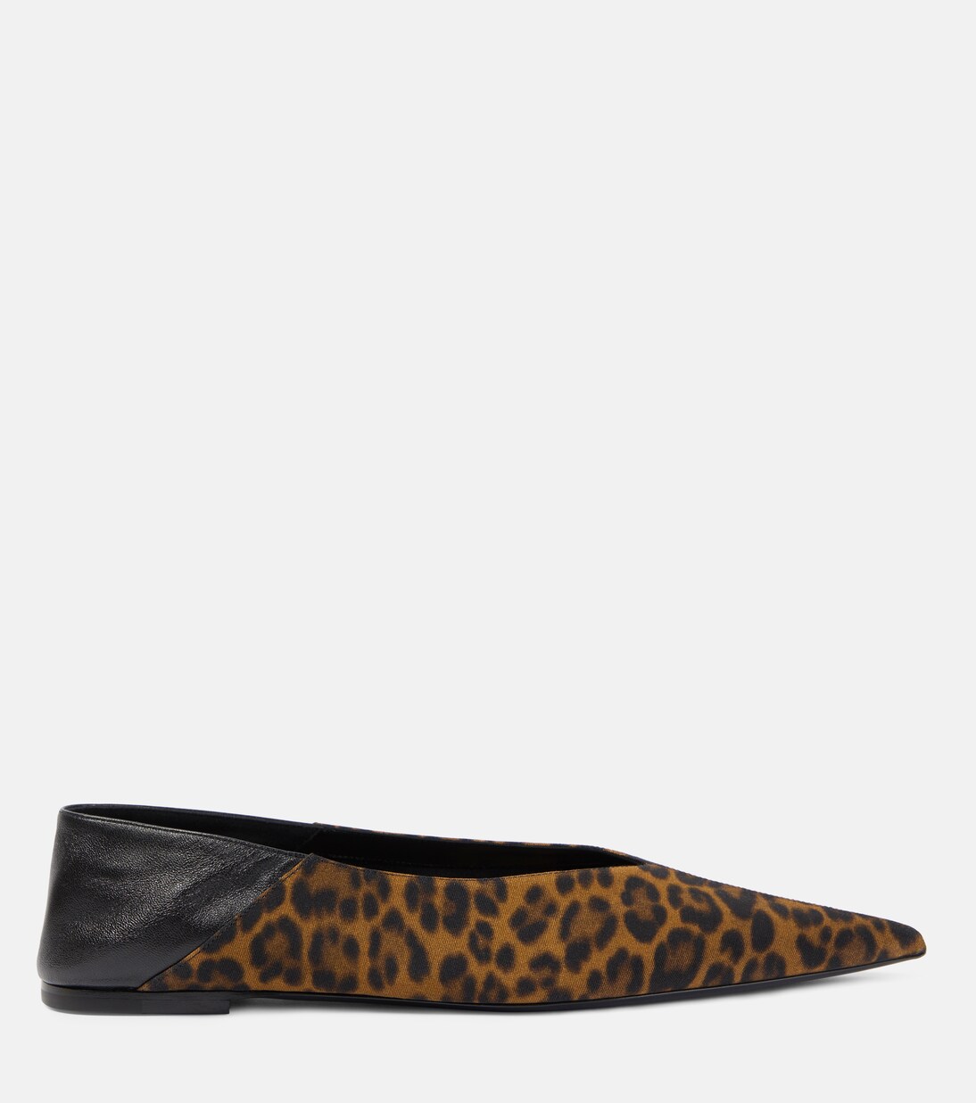 Slippers Nour mit Leder | Saint Laurent