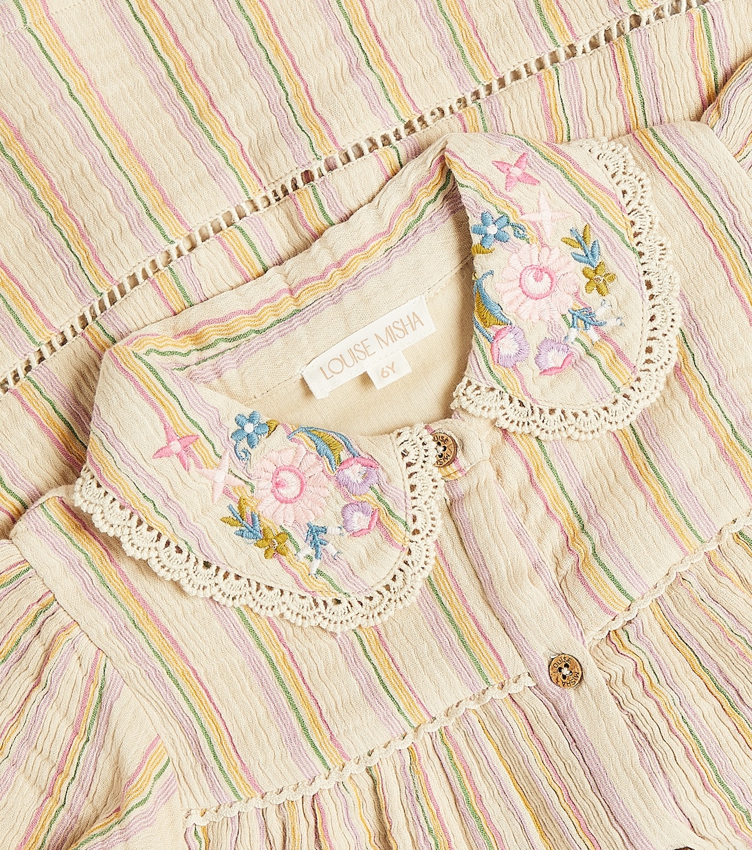 Marla striped cotton dress | Louise Misha