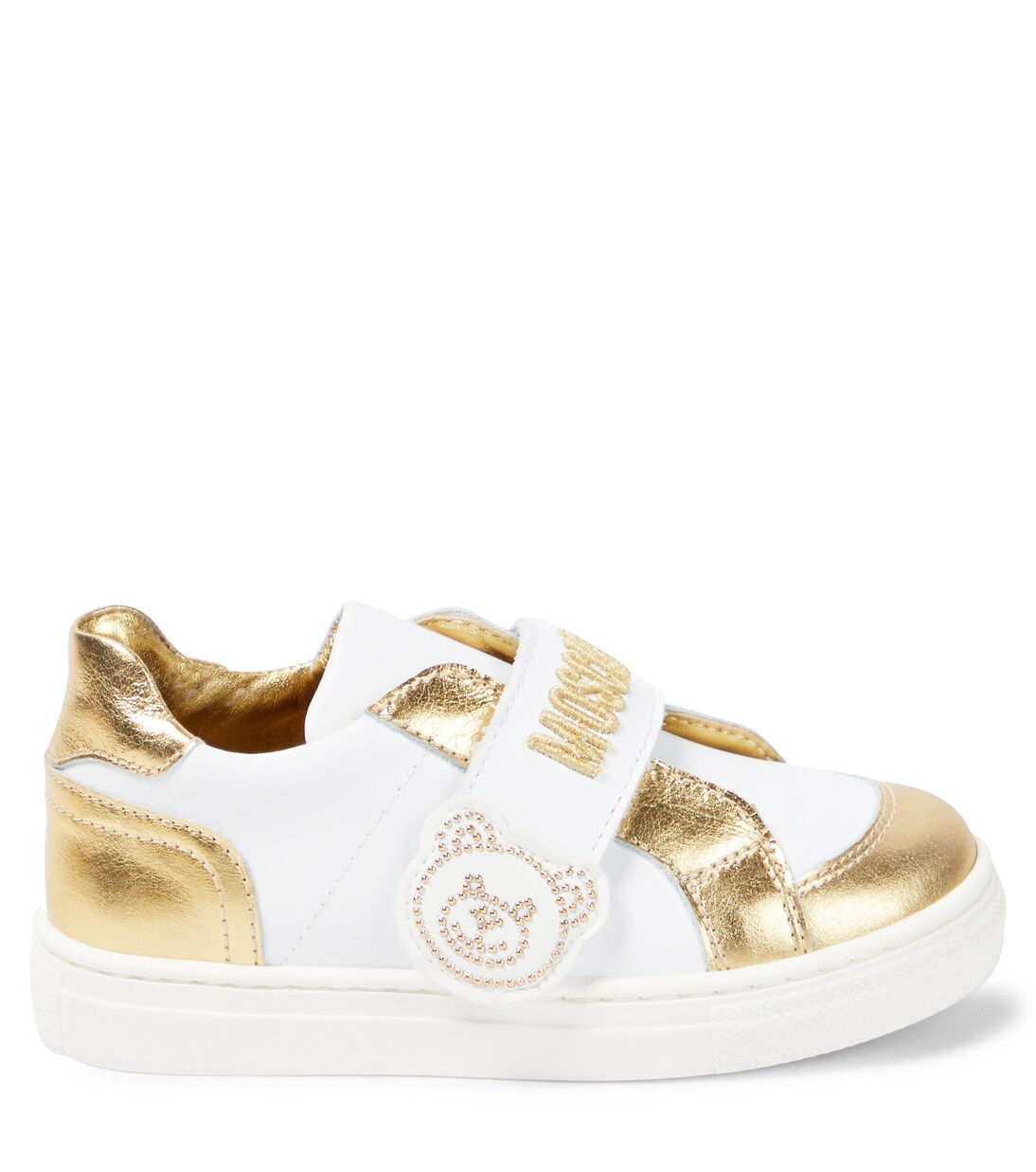 Leather sneakers | Moschino Kids