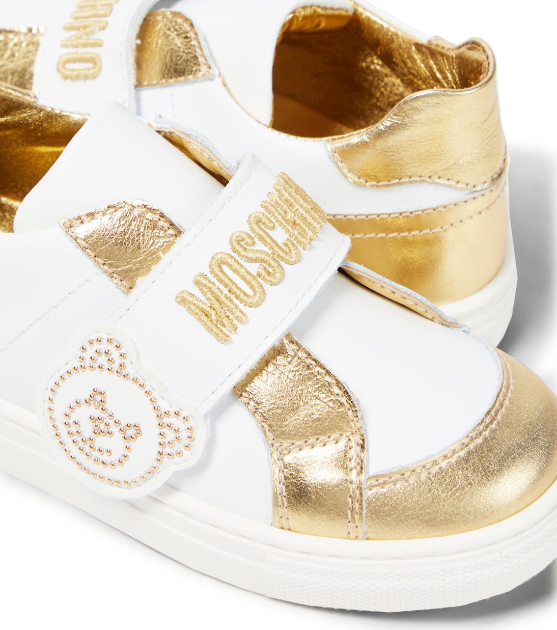 Leather sneakers | Moschino Kids