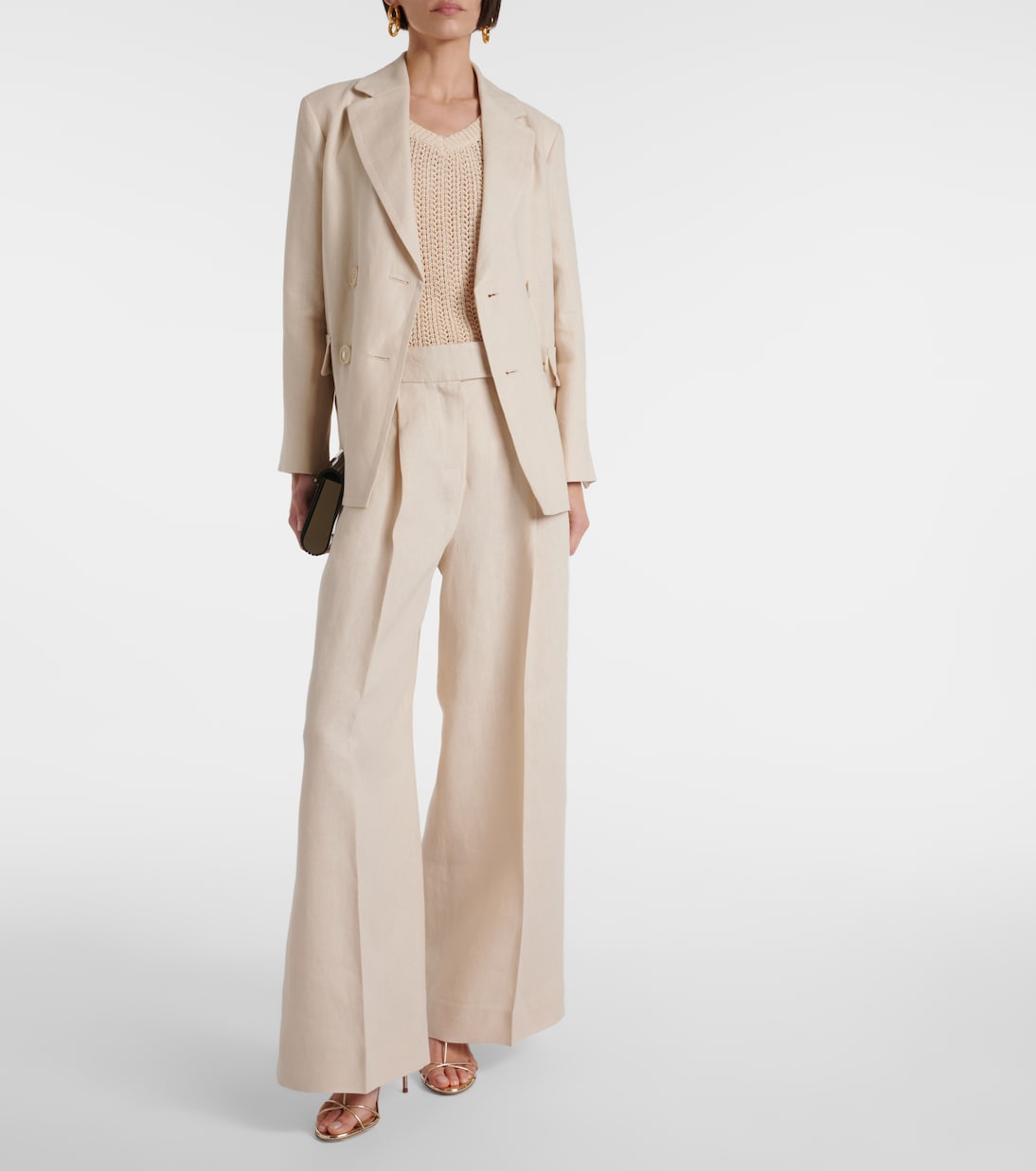 Arrigo knit cotton-blend tank top | Max Mara