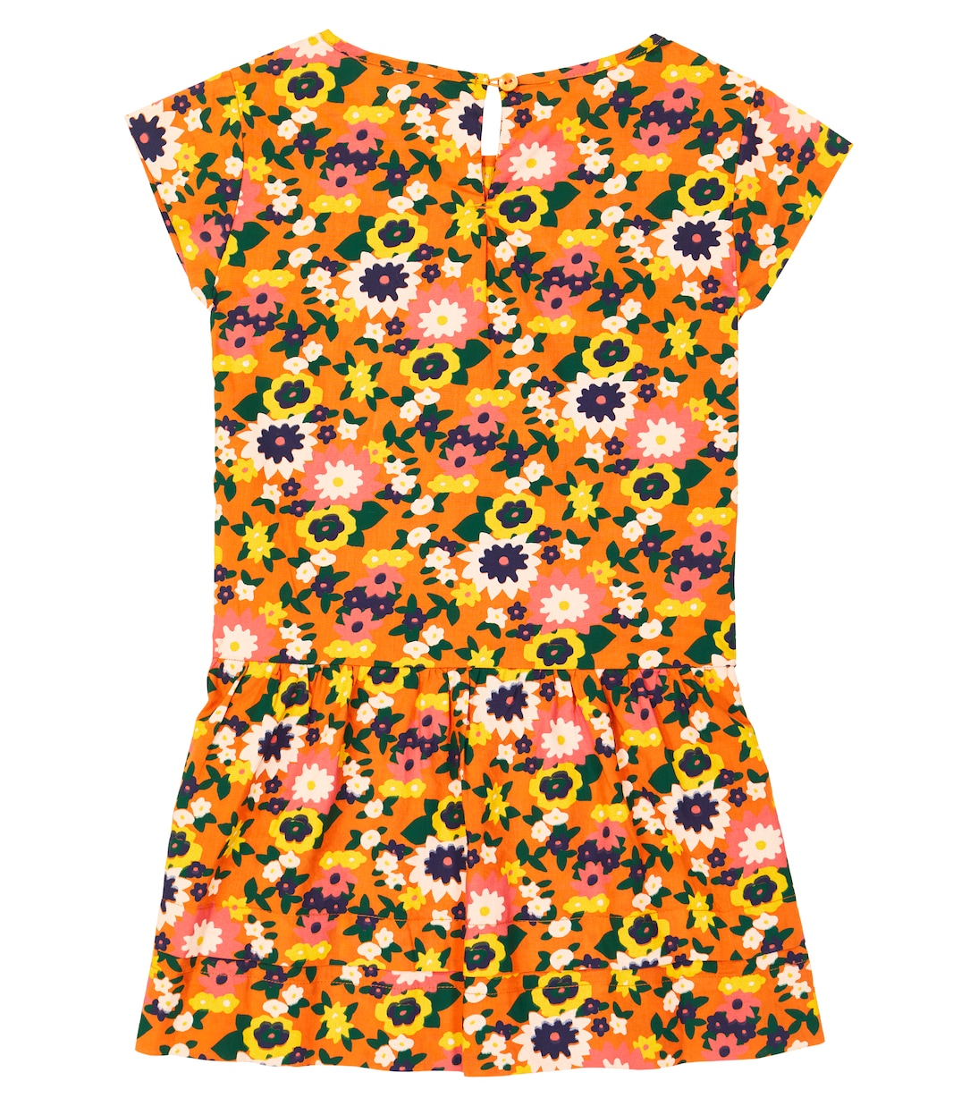 Hummingbird printed cotton dress | The Animals Observatory