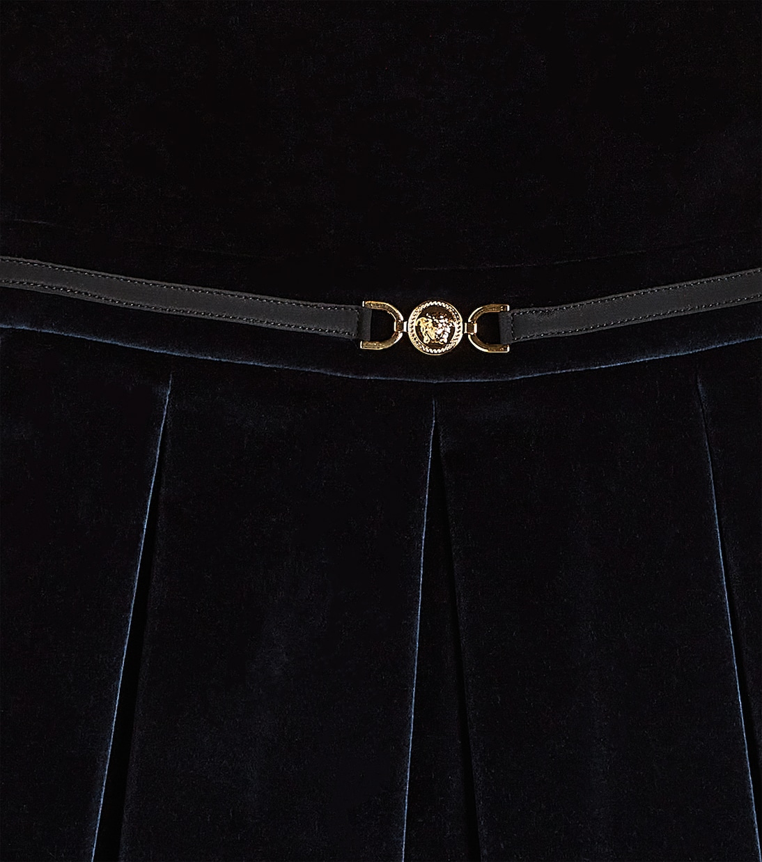 Medusa '95 velvet dress | Versace Kids