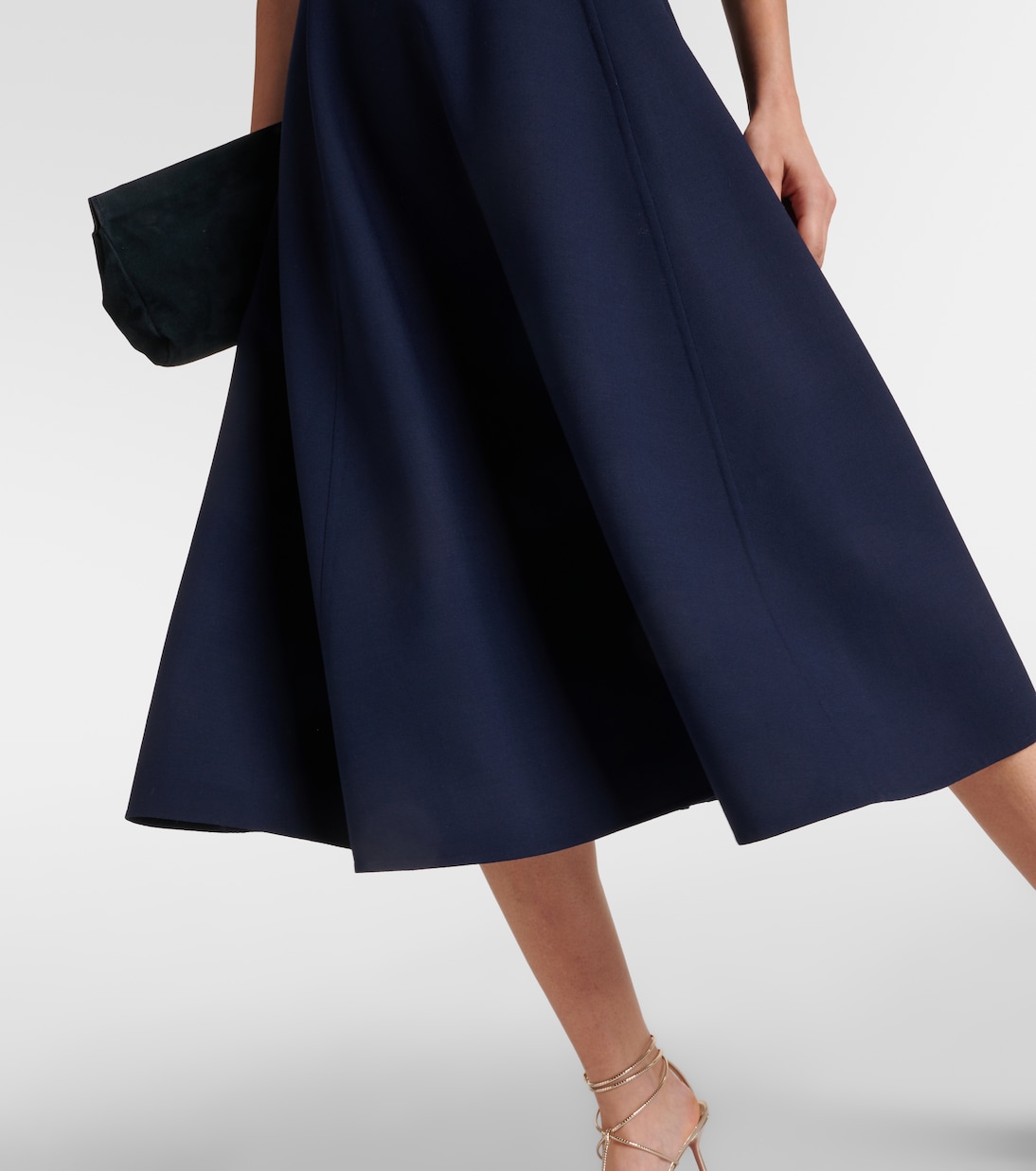 Abito midi in misto lana | Oscar de la Renta