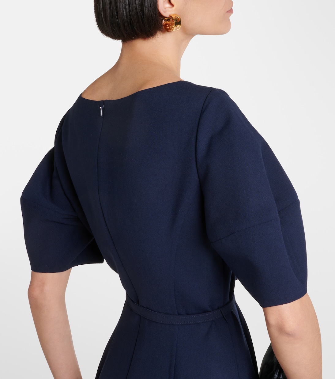 Abito midi in misto lana | Oscar de la Renta