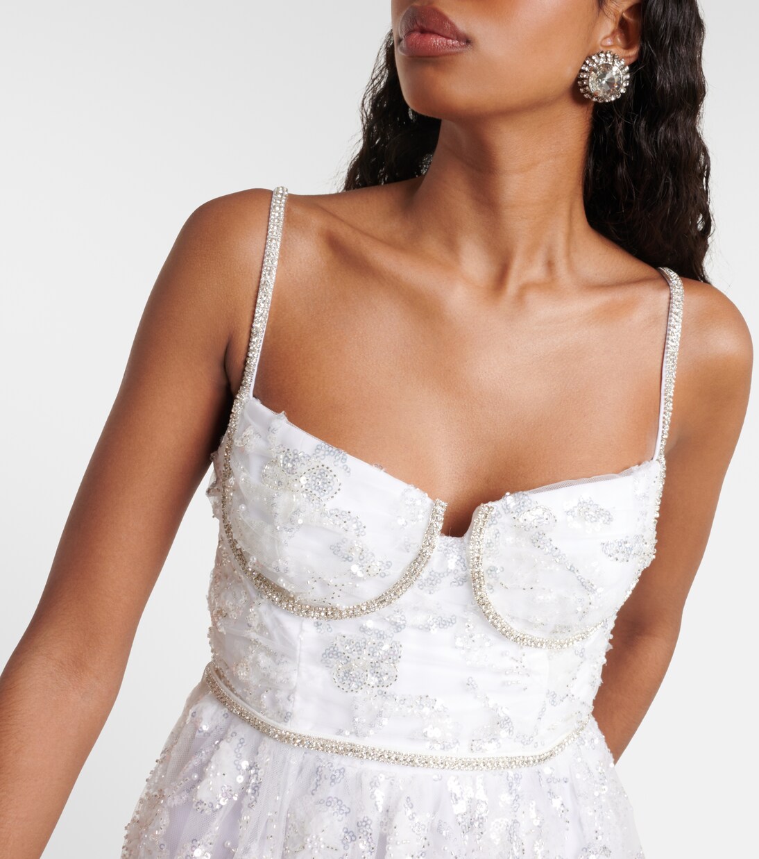 Verziertes Minikleid | Self-Portrait